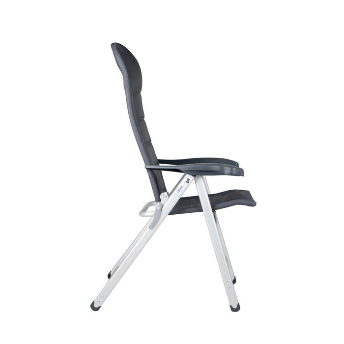 Crespo Chair AL/237 Deluxe Dark Grey Crespo - UK Camping And Leisure