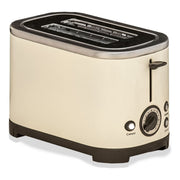 Rocket low wattage cream stainless steel toaster (2 slice) K0038CR Rocket - UK Camping And Leisure