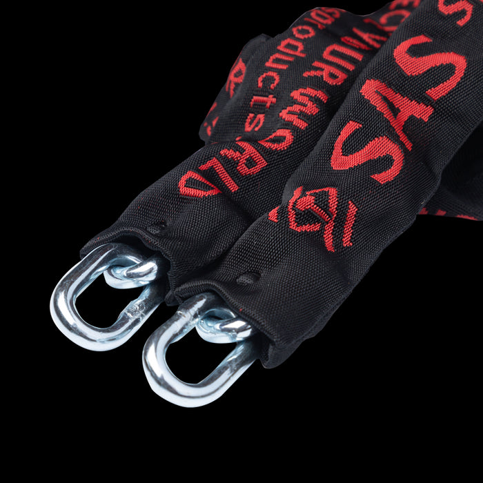 SAS General Purpose 1500x8mm Round Shackle Chain with Woven Sleeve SAS - UK Camping And Leisure
