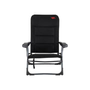 Crespo Beach Chair AP/205 Air Deluxe Black Crespo - UK Camping And Leisure