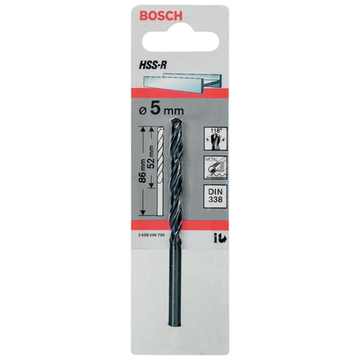 Bosch HSS Twist Point Teq Drill Bit 5mm Bosch - UK Camping And Leisure