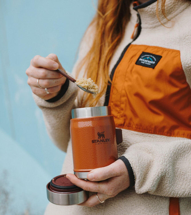 Stanley Legendary Food Jar + Spork 0.4L Stanley - UK Camping And Leisure