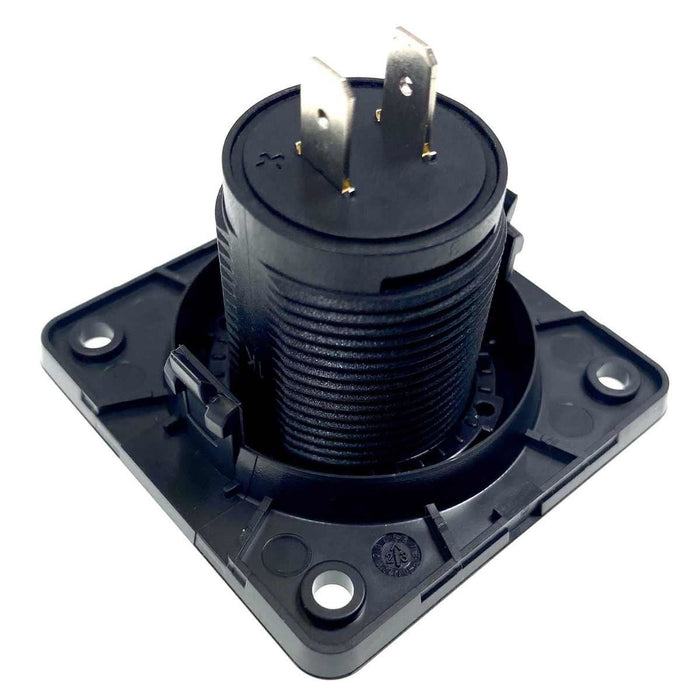 Berker Backplate Double USB Type A and C Charging Socket W4 - UK Camping And Leisure