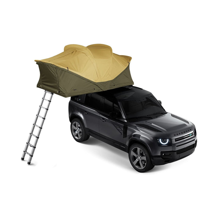 Thule Approach M two/three-person roof top tent fennel tan Thule - UK Camping And Leisure