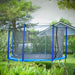 Dellonda 12ft Heavy-Duty Outdoor Trampoline with Safety Enclosure Net Dellonda - UK Camping And Leisure