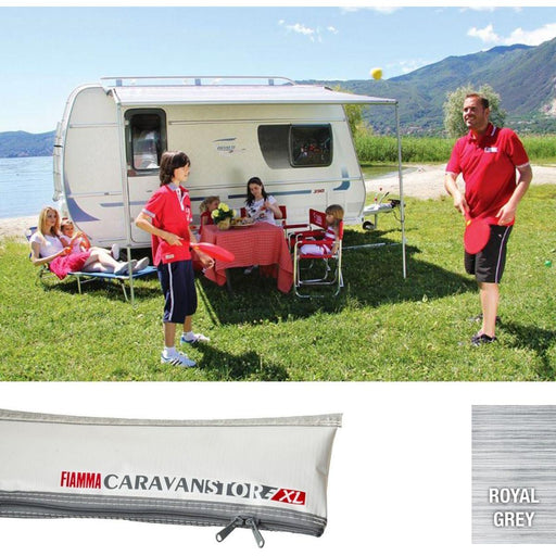 Fiamma Grey Caravanstore 500 XL Royal Grey Fabric Fiamma - UK Camping And Leisure