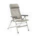 Travellife Lucca Recliner Comfort Cool Grey 2130260 Travellife - UK Camping And Leisure