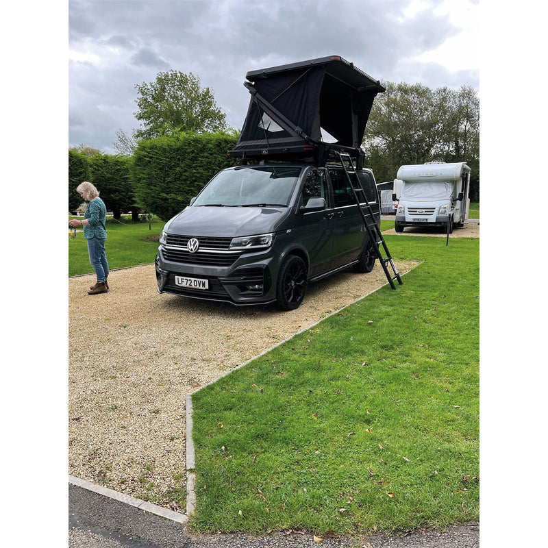 Quest Rock Cruiser 140 Hard Shell Roof Top Tent Quest - UK Camping And Leisure