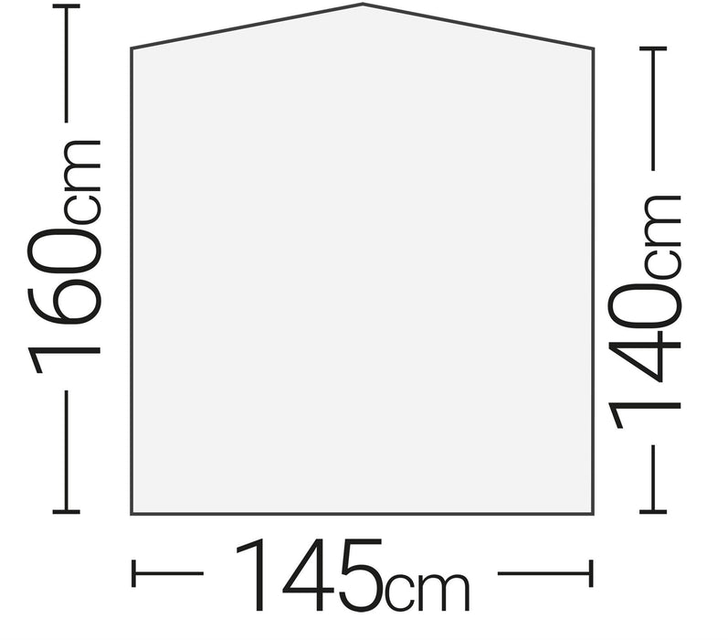 Quest Screen House 4 Mini pop up Gazebo Grey Quest Leisure - UK Camping And Leisure