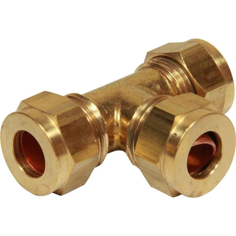 Wade Compression Tee Piece (4mm Each End) Wade - UK Camping And Leisure