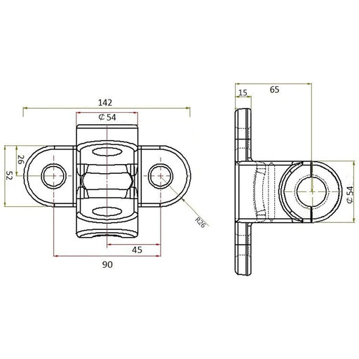 Maypole Towing Jaw - D20 S350 - View 2