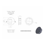Step Marker Light 37Mm Diameter - 3000K - Image 2 of 2 | UK Camping and Leisure
