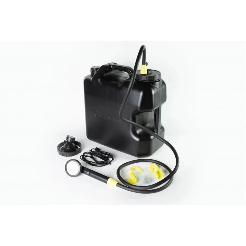 RidgeMonkey Outdoor Power Shower Full Kit Camping Fishing Angler 20L - Main Product Image | Camping > Camping Accessories > Portable Showers | UK Camping and Leisure