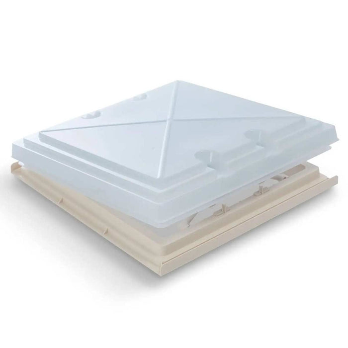 MPK Model 42 Rooflight Vent 400 x 400mm White MPK - UK Camping And Leisure