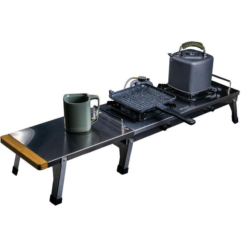 RidgeMonkey Grilla CookStation Double Hob - Camping Fishing - Image 3 of 4 | Outdoor Cooking | UK Camping and Leisure