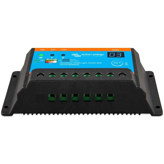 Victron Energy BlueSolar PWM Light Charge Controller (12V / 24V / 20A) Victron - UK Camping And Leisure