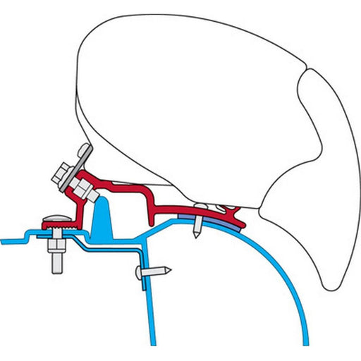 Fiamma Kit for Renault Master F65S Awning Fiamma - UK Camping And Leisure