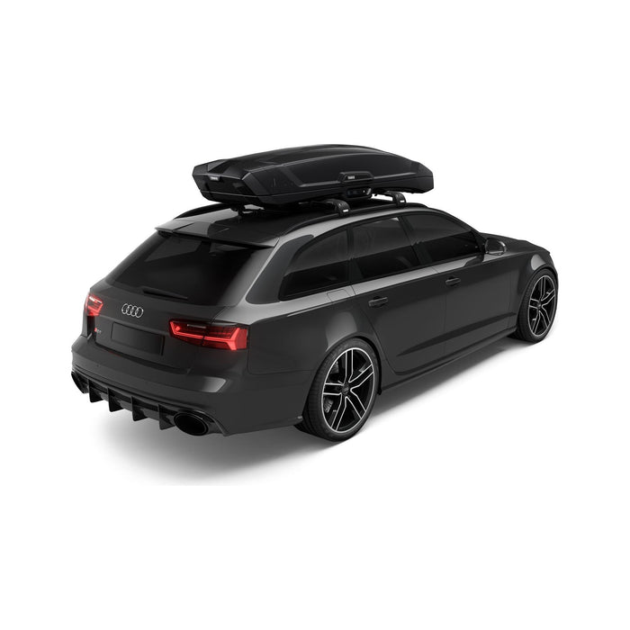 Thule Vector L roof box black metallic Rooftop cargo carrier Thule - UK Camping And Leisure