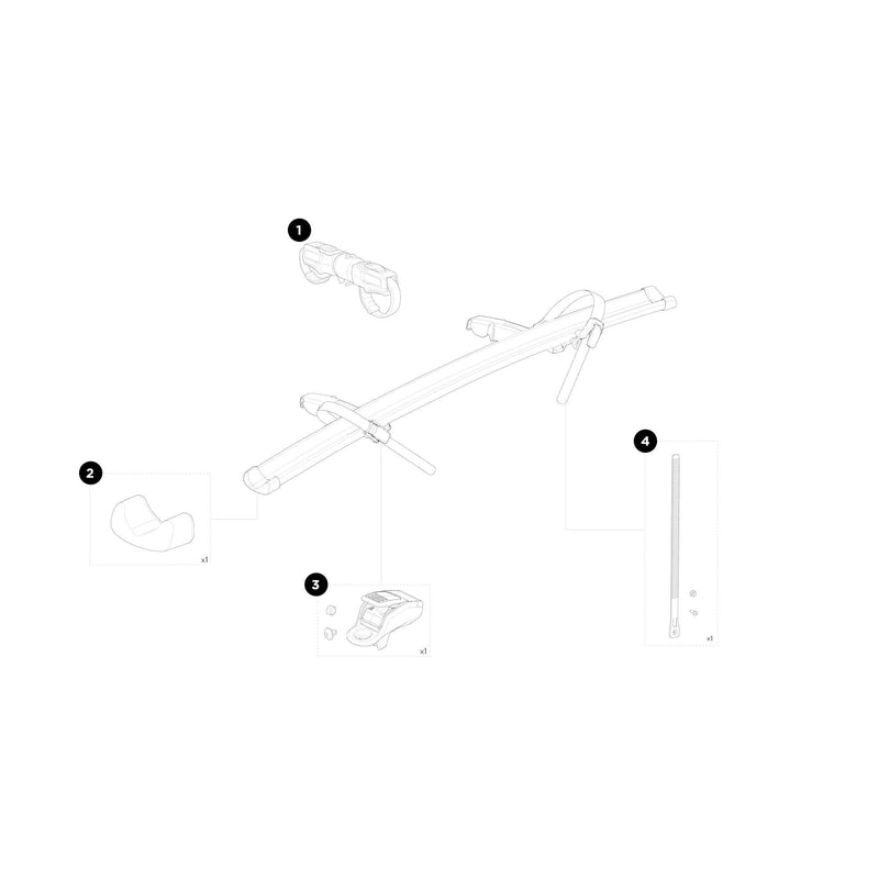 Thule End Cap VS XT Bike Adapter