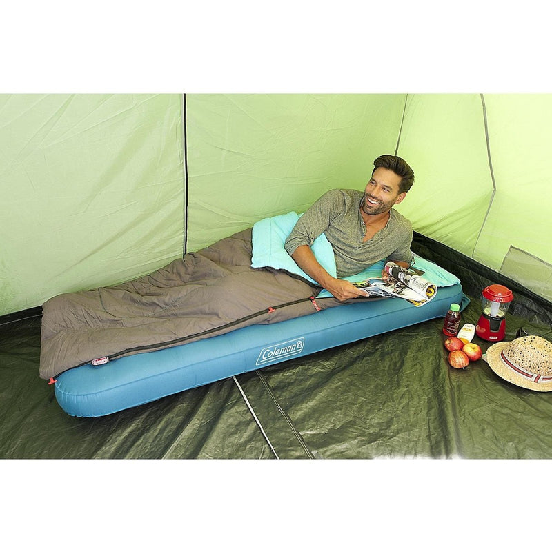 Coleman Extra Durable Single Airbed Mattress Inflatable Guest Bed Camping Coleman - UK Camping And Leisure