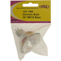 MDS1203 W4 12v 10w 30 MR16 dichroic bulb 37051