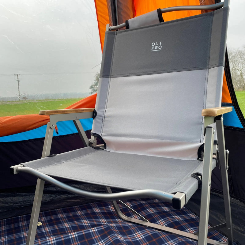 Olpro Ultralight Folding Camping Chair - 120kg Capacity