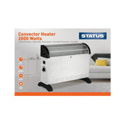 Status Convector Heater 2000w White CONH-2000W1PKB Status - UK Camping And Leisure