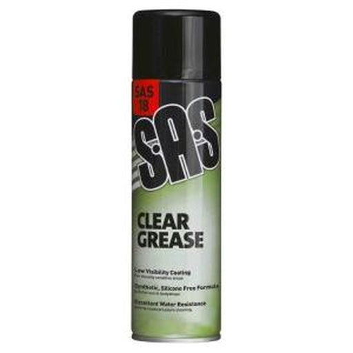 Clear Grease 500Ml Aerosols (6) SAS18 UK Camping And Leisure - UK Camping And Leisure