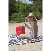 Bo-Camp Urban Collection Chill Mat Lewisham Black/White L Bo-Camp - UK Camping And Leisure