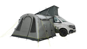 Outwell San Diego Driveaway Awning Grey | lightweight, compact pack, porch