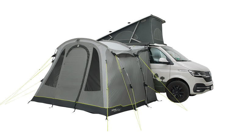 Outwell San Diego Driveaway Awning Grey | lightweight, compact pack, porch