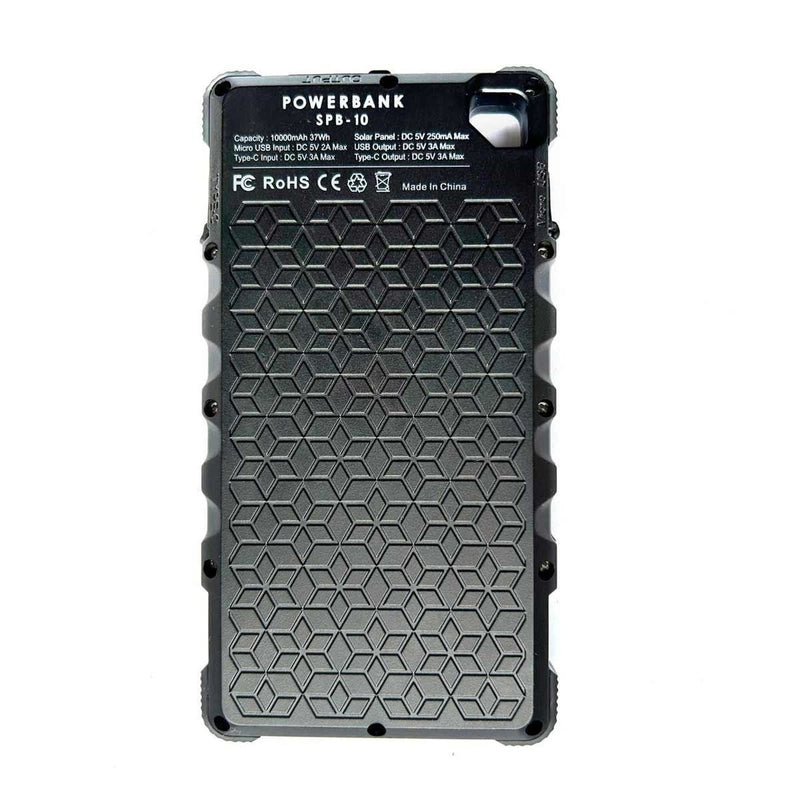 Wolf Outdoors SPB-10 Solar Power Bank Blue Edition Wolf Outdoors - UK Camping And Leisure