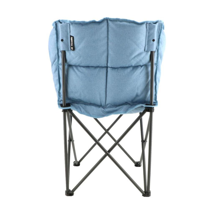 Travellife Lago Chair Cross Wave Blue 2129960 Travellife - UK Camping And Leisure