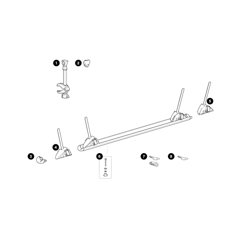 Thule AcuTight Knob Spare Part 0.104kg