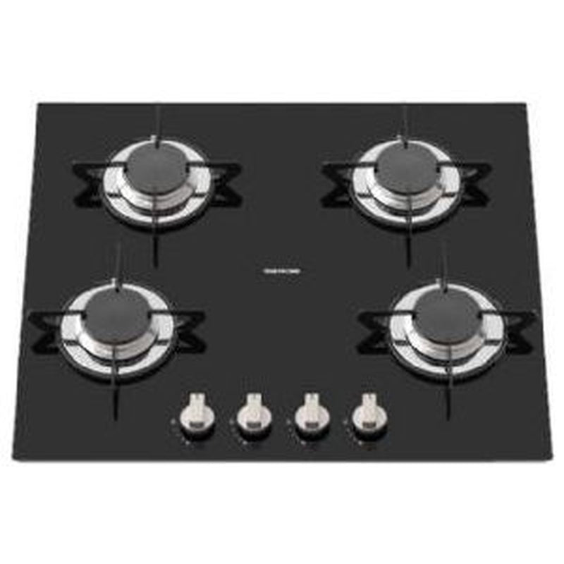 Topline 9 Series 4 Burner Hob 230V Ign Black Glass SHB94999-SP Topline - UK Camping And Leisure