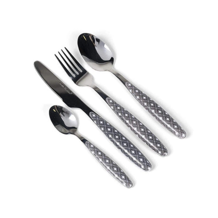 Kampa Hampstead 16 Piece Deluxe Cutlery Set Camping Picnic Caravan