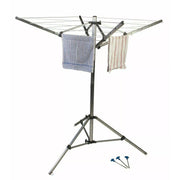 Kampa Quad 4 Arm Folding Airer / Washing Line - Compact