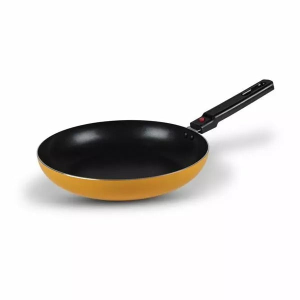 Kampa 24cm Frying Pan Round Camping Non Stick Removable Handle Sunset