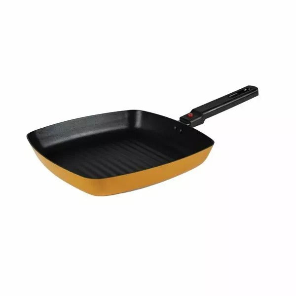 Kampa Square Camping Non Stick Frying Pan - 24cm Sunset