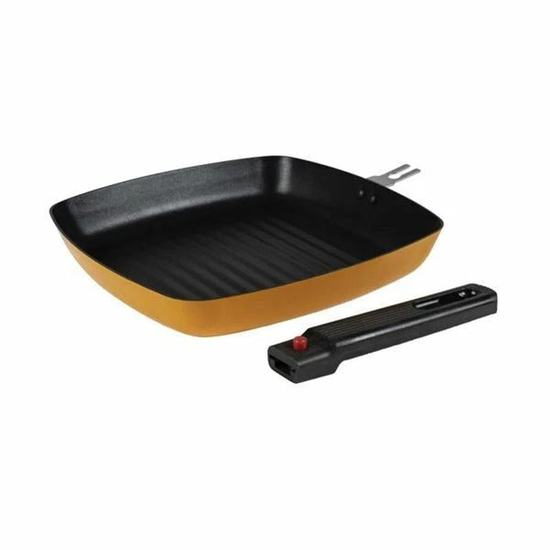 Kampa Square Camping Non Stick Frying Pan - 24cm Sunset - View 2