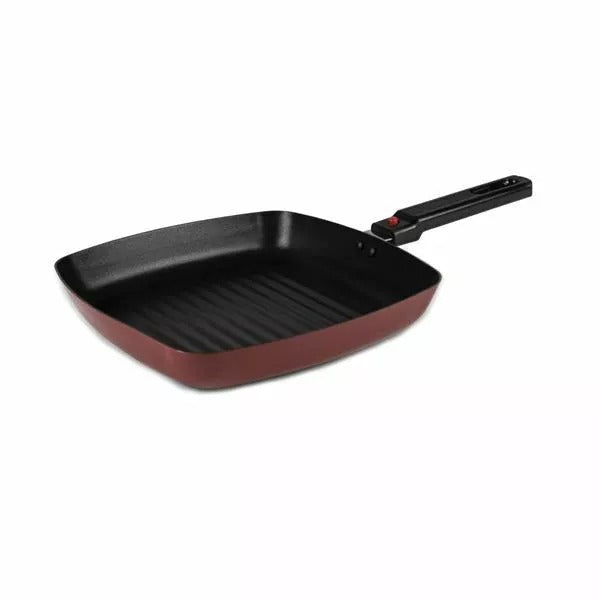 Kampa Square Camping Non Stick Frying Pan - 24cm Ember