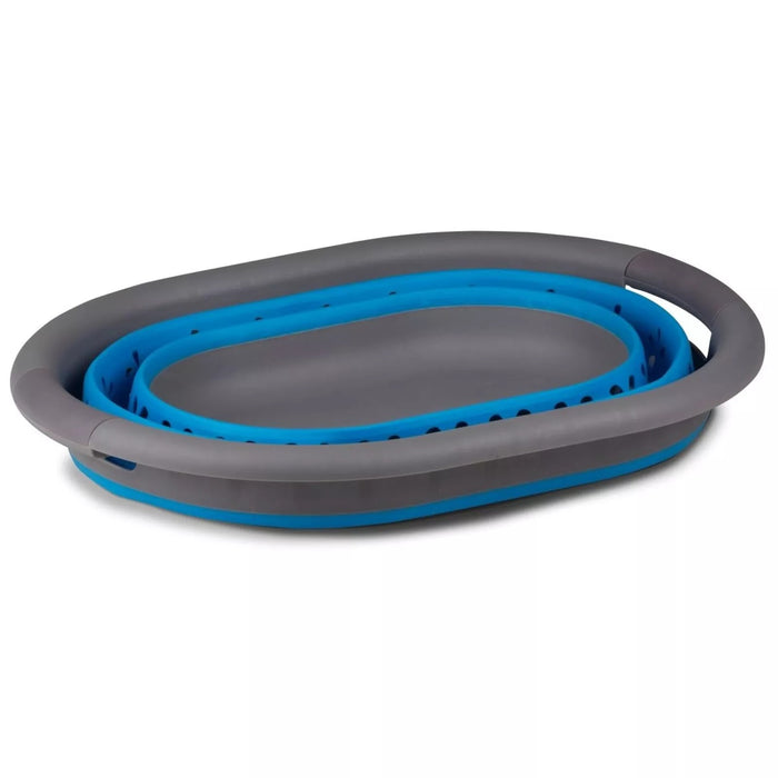 Kampa Collapsible Laundry Basket Clothes Washing Storage Pop Up Bin Folding