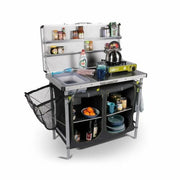 Kampa Dometic Chieftain Portable Camping Field Kitchen Stand And Sink Cupboard - View 2