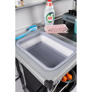 Kampa Dometic Chieftain Portable Camping Field Kitchen Stand And Sink Cupboard - View 3