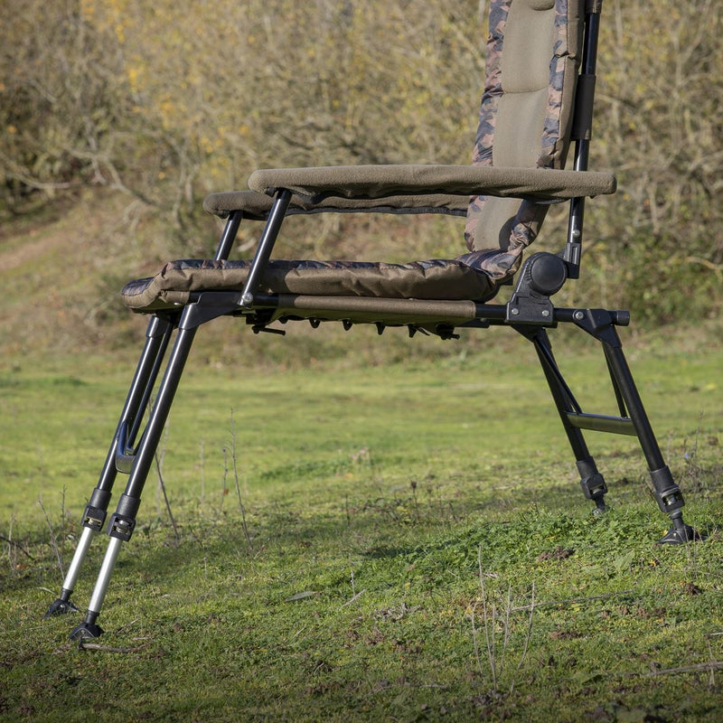 Dellonda Portable Reclining Chair with Armrests DL73 Dellonda - UK Camping And Leisure
