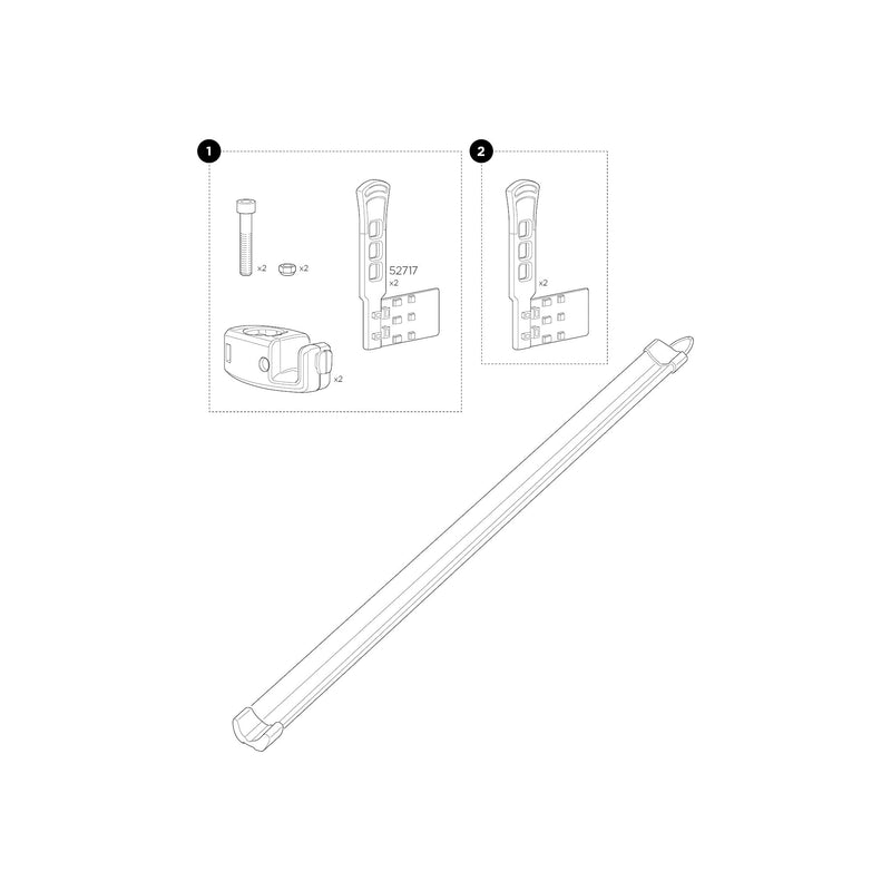 Thule Rampholder 917/918 Bike Carrier MPN 1500052716