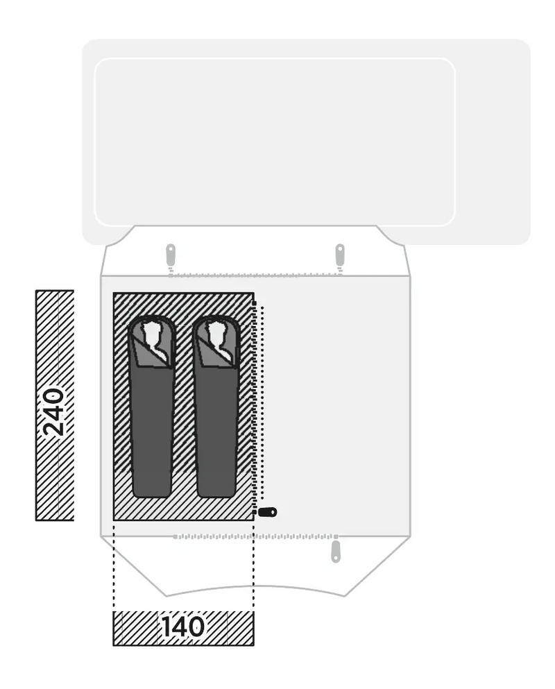 Easy Camp Inner Tent for Reine Awning