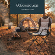 Leisurewize High Back Folding Camping Chair | folding chair