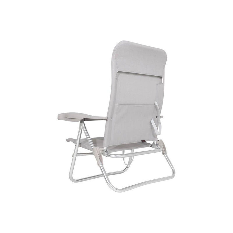 Crespo Beach Chair AL/205 Beige Crespo - UK Camping And Leisure