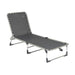 Crespo Lounger Low AL/367 Dark Grey Crespo - UK Camping And Leisure